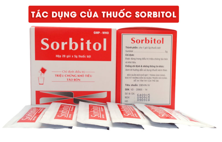 Sorbitol thuốc uống điều trị đau hậu môn an toàn